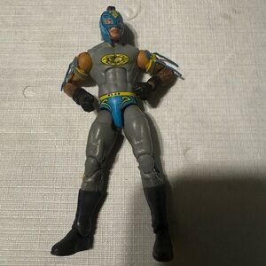WWE 2014 Rey Mysterio Elite Collection Top Picks Blue Gray Batman HDD69 Mattel